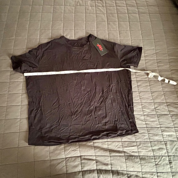 NWT THE GYM PEOPLE Women's Short Sleeve Workout Loose Fit Tee Black Medium - Picture 5 of 9